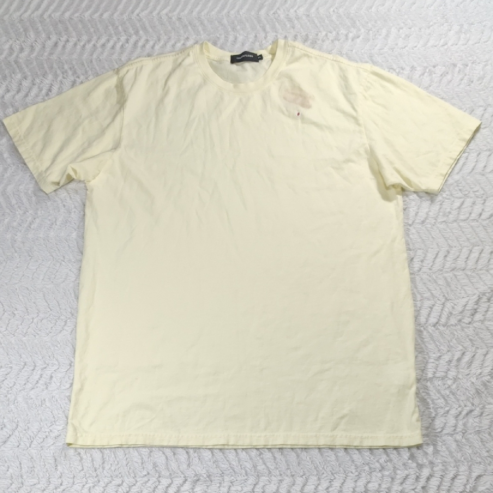 509. Talentless Drop Shoulder Tee | Color: Yellow - Picture 9 of 9